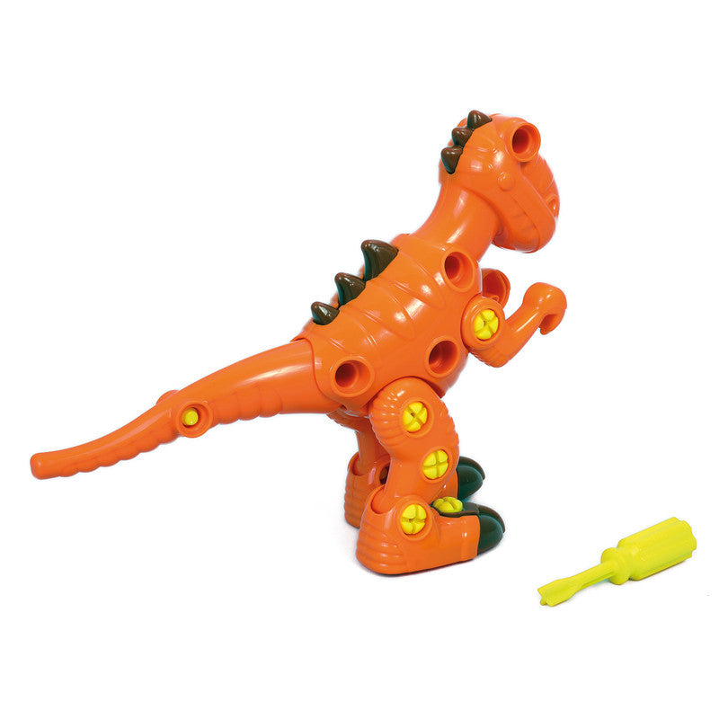 Polesie - Tyrannosaur take-apart dinosaur (box)Toys & GamesFor young researchers Polesie Factory presents a series of dinosaur-shaped constructors:Tyrannosaurus, Stegosaurus, Triceratops, Diplodocus and Velociraptor.Tyrannosaur take-apart dinosaur is made