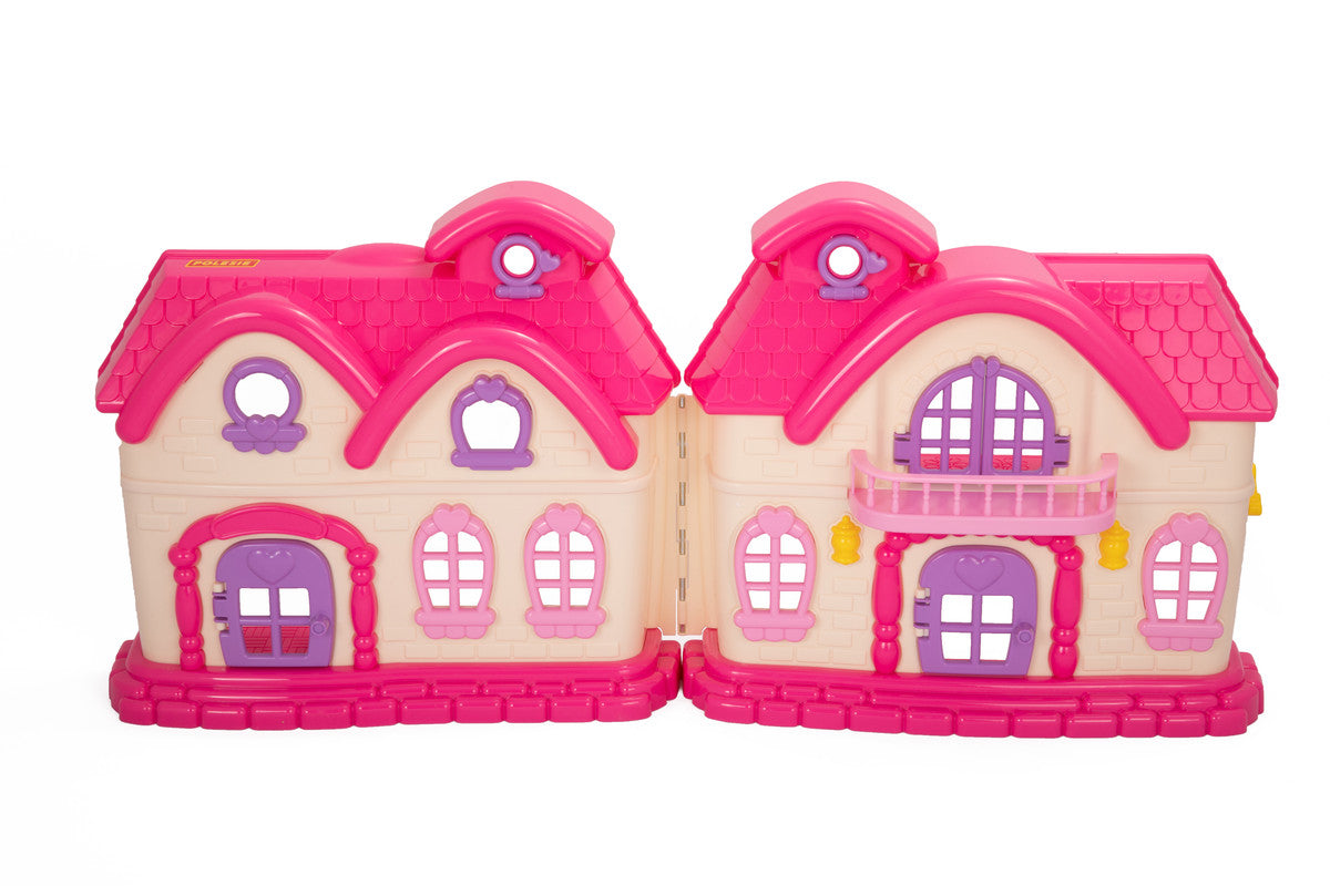 Polesie - Fairy Tale doll house (box)Toys & GamesThe Fairy Tale dollhouse looks like a fairy house.The house opens, allowing children to play on two floors at the same time.All pieces of the product have rounded corners that makes the game safe. And its b