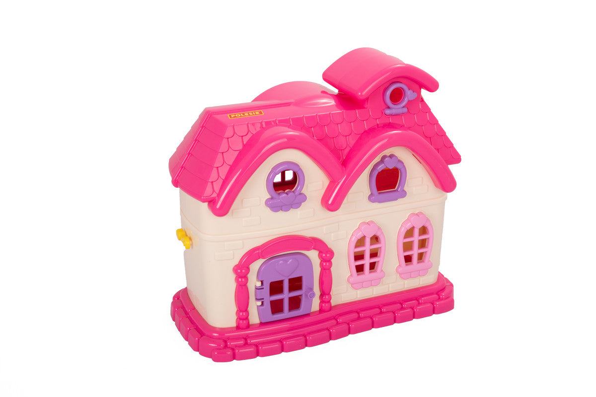 Polesie - Fairy Tale doll house (box)Toys & GamesThe Fairy Tale dollhouse looks like a fairy house.The house opens, allowing children to play on two floors at the same time.All pieces of the product have rounded corners that makes the game safe. And its b