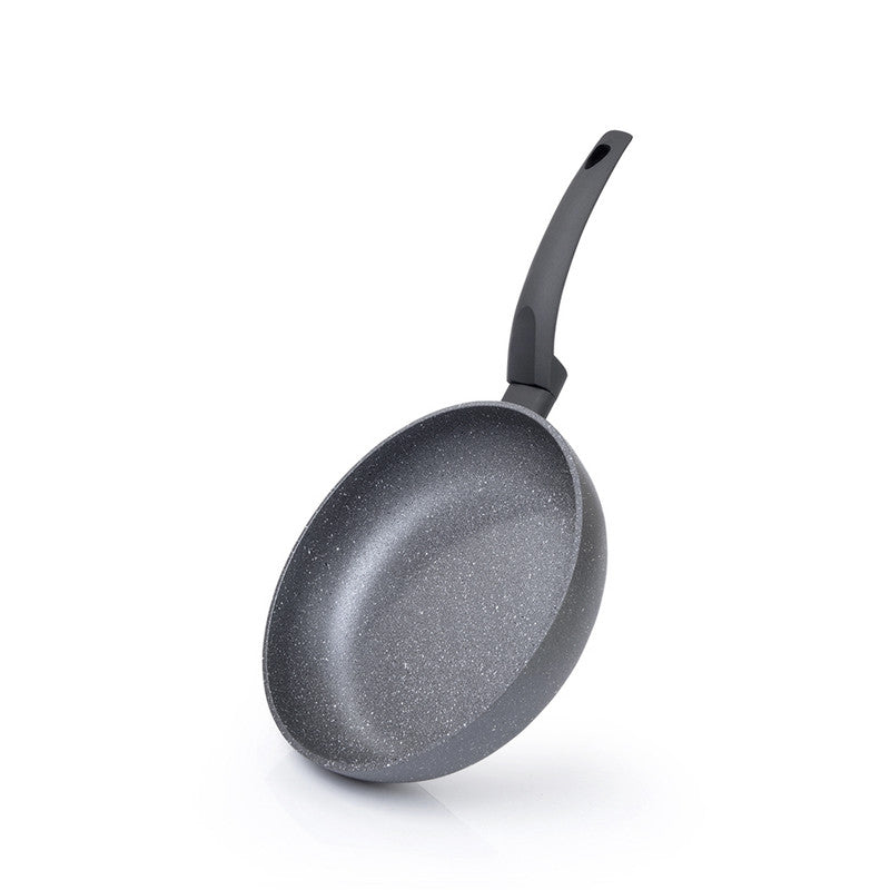 FISSMAN Deep pan GREY STONE 24x6.0 cm (aluminum with non-stick coating)Kitchen StorageThe GREY STONE series from FISSMAN is innovative cookware made from natural eco-friendly materials. Aluminium heats up quickly and distributes heat evenly. Safety is ach