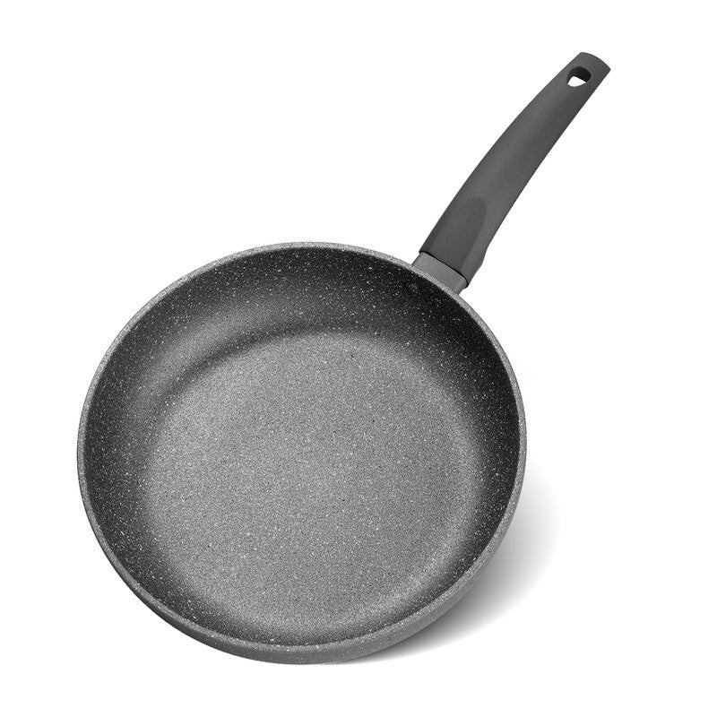 FISSMAN Deep pan GREY STONE 26x6.5 cm (aluminum with non-stick coating)Kitchen StorageThe GREY STONE series from FISSMAN is innovative cookware made from natural eco-friendly materials. Aluminium heats up quickly and distributes heat evenly. Safety is ach