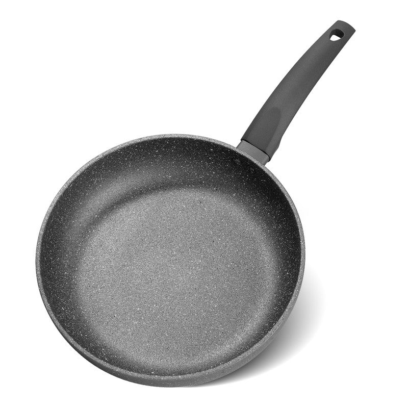 FISSMAN Deep pan GREY STONE 28x6.5 cm (aluminum with non-stick coating)Kitchen StorageThe GREY STONE series from FISSMAN is innovative cookware made from natural eco-friendly materials. Aluminium heats up quickly and distributes heat evenly. Safety is ach