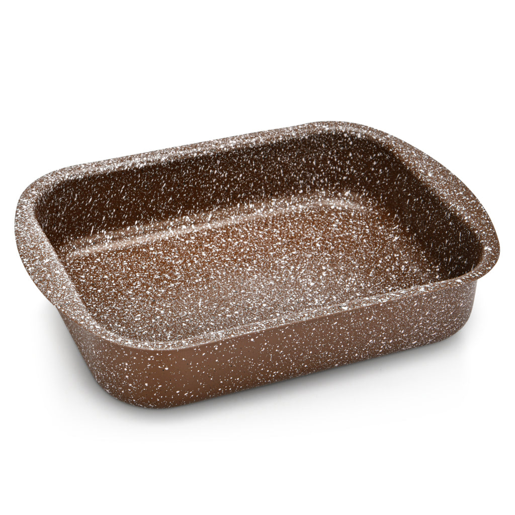 FISSMAN Roaster 25x18x6cm Aluminium with Non-Stick CoatingKitchen Storage4996 Roaster 25x18x6 cm (aluminium with non-stick coating) The main characteristic and the pride of FISSMAN is the ultra-strong multi-layer non-stick TouchStone coating that was deve