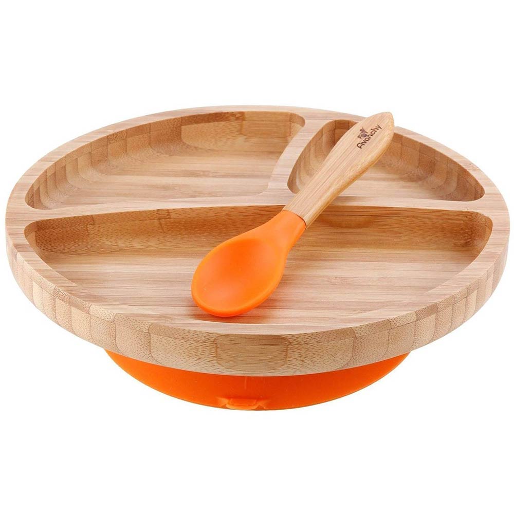 Avanchy Bamboo Suction Classic Plate + Spoon GNNursing & FeedingKey Feature Bamboo is 100% biodegradable Environmentally friendly Antimicrobial and antibacterial materials Plastic-free, BPA-free, PVC-free, lead-free, and phthalate-free Non-toxic, hypoalle