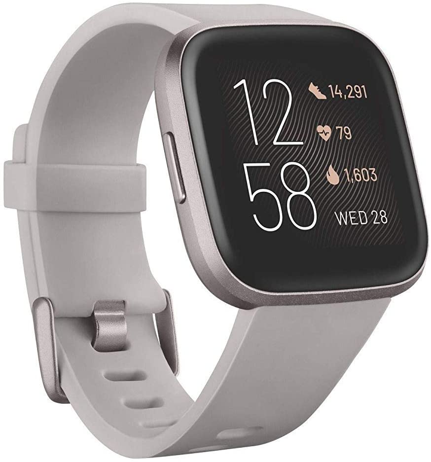 Fitbit Versa 2 Fitness Wristband With Heart Rate Tracker