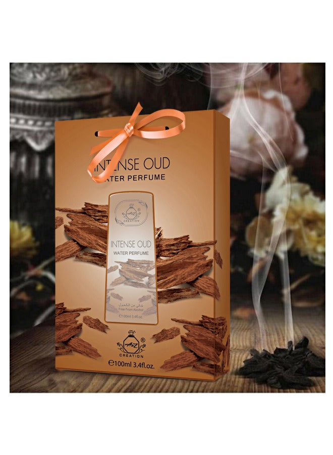 A to Z Creation Intense Oud Water Perfume 100ml (unisex)Perfumes & FragrancesA Special fragrance inspired by the character of the contemporary, the pride of the ancient time including the aromatic bouquet