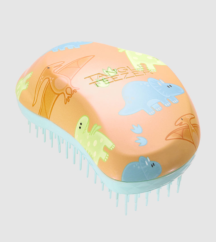 Tangle Teezer - Small Original Childrens - DinosaursHair CareBrushing your child’s hair should be bonding, but when tempering tangles it can end up a battle. One way to turn the ouch into blissful brushing is with The Original Mini Detangling Hairbrush Ra