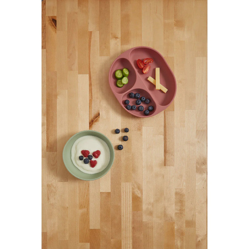 Vital Baby NOURISH Silicone Suction Plate - Blash RaspberryNursing & FeedingMealtimes can be mess and stress free with the NOURISH silicone suction plate. 4 super strong suction pads help to prevent tips, spills, splats and tears at mealtimes which, when