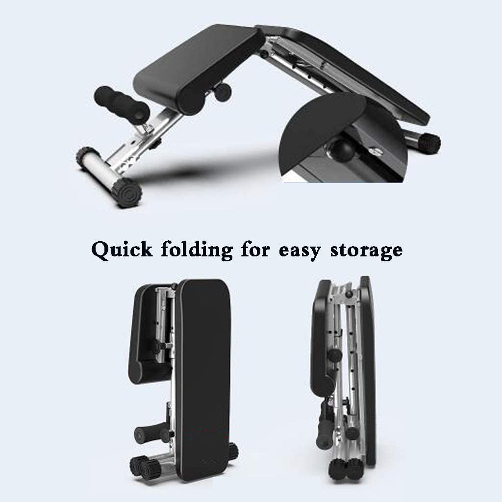 Folding Dumbbell Bench AB Bench, Incline Decline Foldable Weight Lifting Bench Adjustable Sit Up Bench for Home, roman chair, weightlifting chairCardio TrainingThis flexible weight bench will provide you with a number of movements, enabling a lot of stren