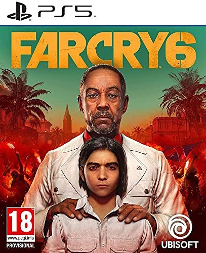 Far Cry 6 Standard EditionVideo GamesEmbrace the gritty experience of an improvised modern-day guerrilla and take down a Dictator and his son to free Yara. TRUST YOUR LEADERAs the leaders of Yara, my son Diego and I will restore this nation back to its fo