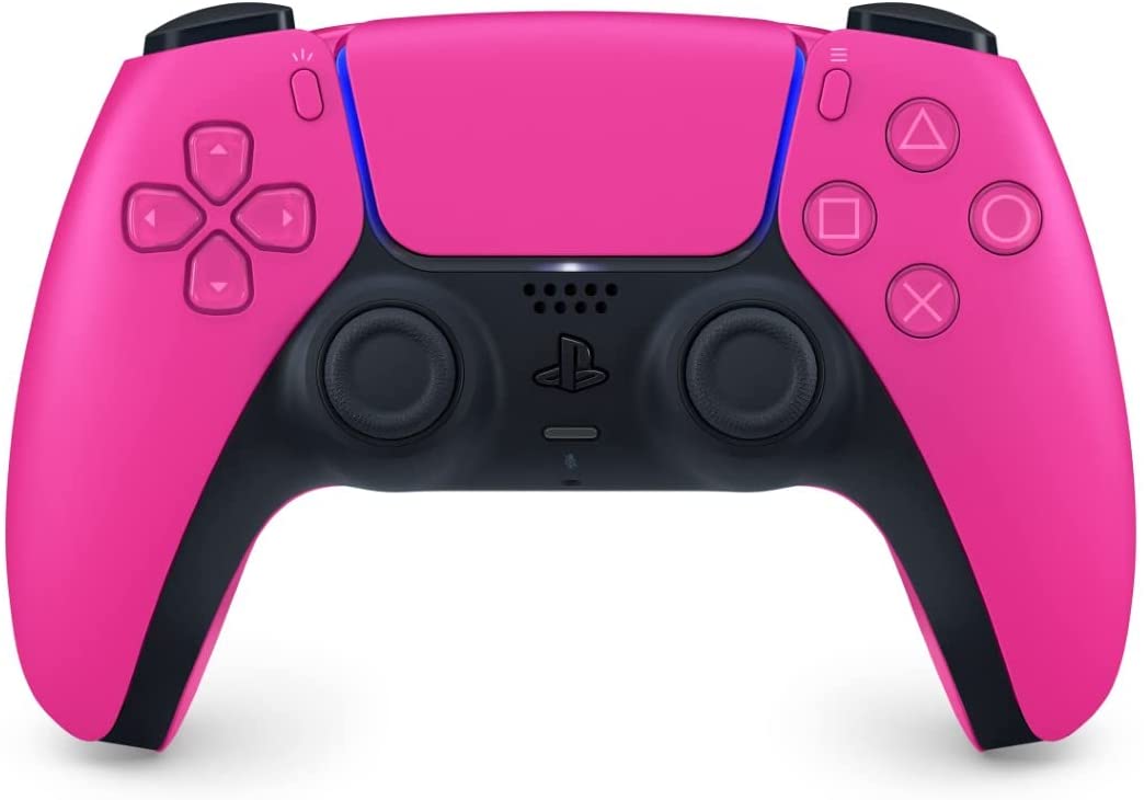 Sony PlayStation 5 DualSense Wireless Controller - Nova PinkGaming AccessoriesDualSense Wireless ControllerDiscover a deeper gaming experience with the innovative new PS5 controller. Heighten Your SensesThe DualSense wireless controller for PS5 offers imm