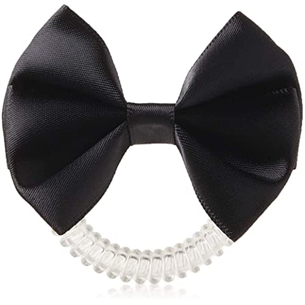 Bowtique True BlackHair CareHair type: normal invisibobble slim with elegant bow Creates a bouncy ponytail or a voluminous bun Ultimate trend accessory Gentle on hair.Comfortable to wear