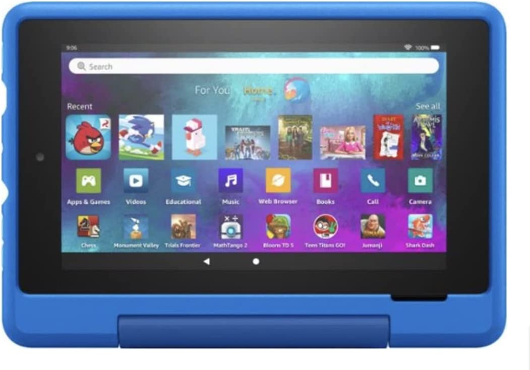 Fire HD 10 Kids Pro Tablet 10.1" 1080P Full HD 32GB 11 GenerationTabletsTouchscreen Display Built-In Webcam Voice Control Built-In Speaker Data Storage Drive Capacity: 32GB eMMC System RAM: 3 GB