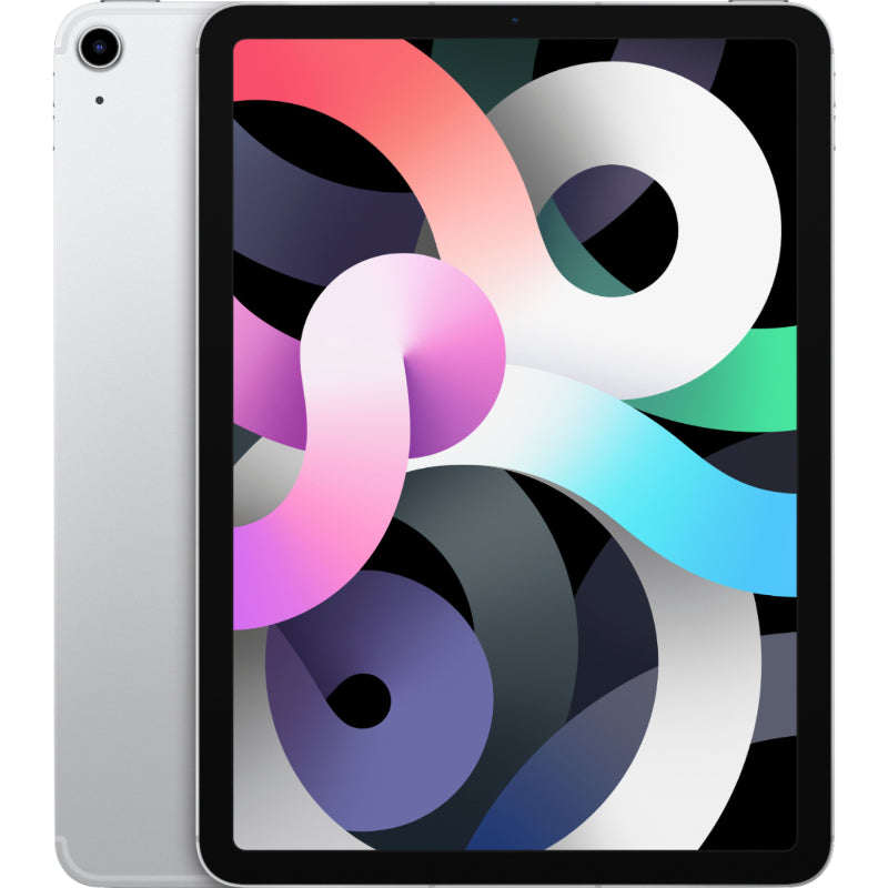 Apple iPad Air Tablet - 10.9-Inch 4th Generation, 64GB RAM, Wi-Fi Only,SilverTabletsAbout this item Stunning 10.9-inch Liquid Retina display with True Tone and P3 wide color A14 Bionic chip with Neural Engine Touch ID for secure authentication and Apple P