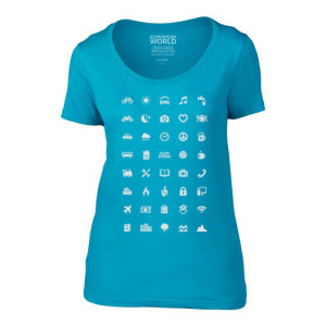 Icon Speak World Women's T-ShirtFashionIcon Speak World Women's T-shirtThe Icon Speak World Women's T-shirt is the ultimate traveler shirt. It is the very idea that led us to start this business and create a new and pure form of functional wear. Take this