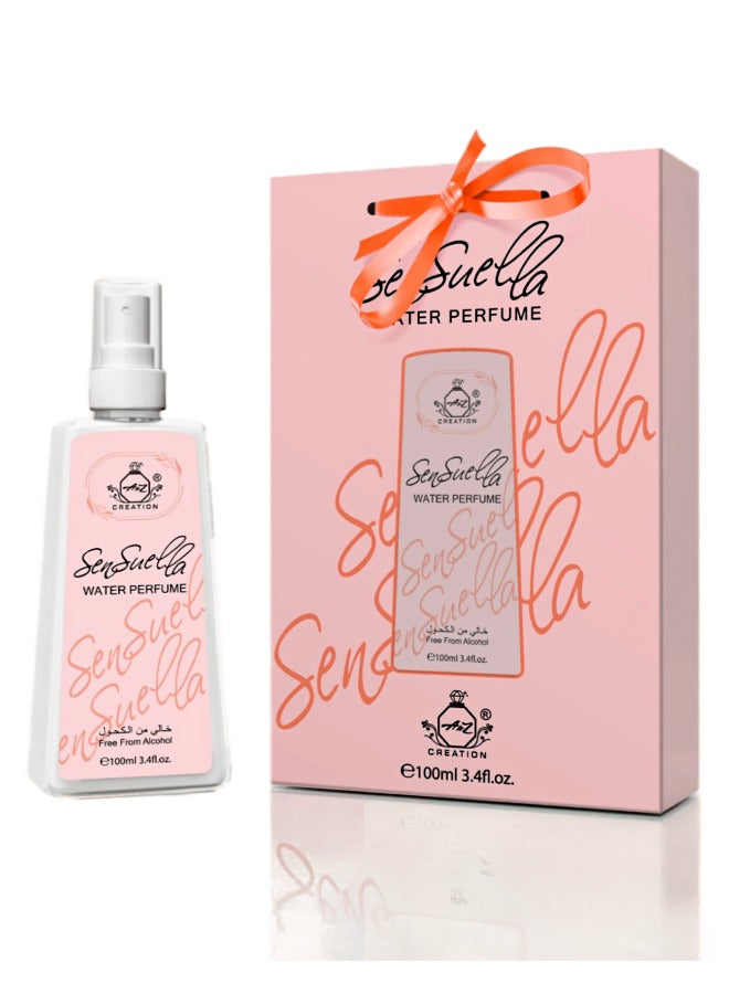 A to Z Creation Sensuella Water Perfume 100ml (unisex)Perfumes & FragrancesA to Z Creation Sensuella is another olfactory interpretation of the flagrant nature. A voluptuous variation with an intriguing and magnetic sensuality. A floral-soft-oriental frag