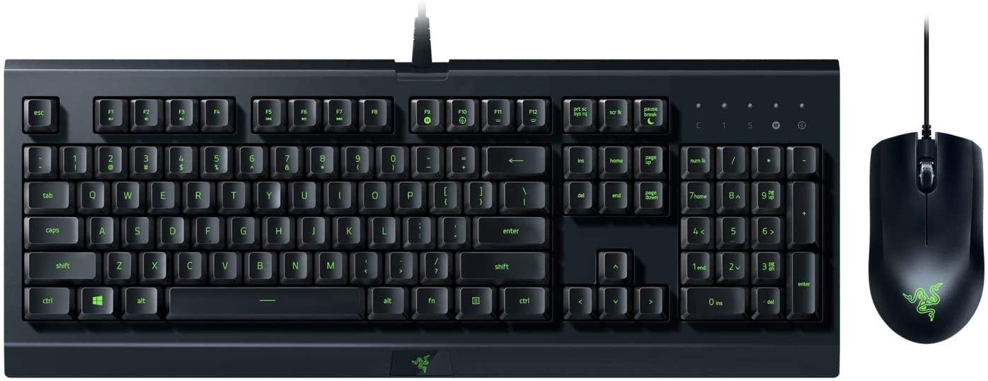 Razer Cynosa Lite & Abyssus Lite Bundle - US LayoutGaming AccessoriesRazer Cynosa Lite and Razer Abyssus Lite Wired Gaming Keyboard and Mouse Combo. Soft cushioned gaming-grade keys. Single zone Razer Chroma backlighting with 16.8 million customizable col