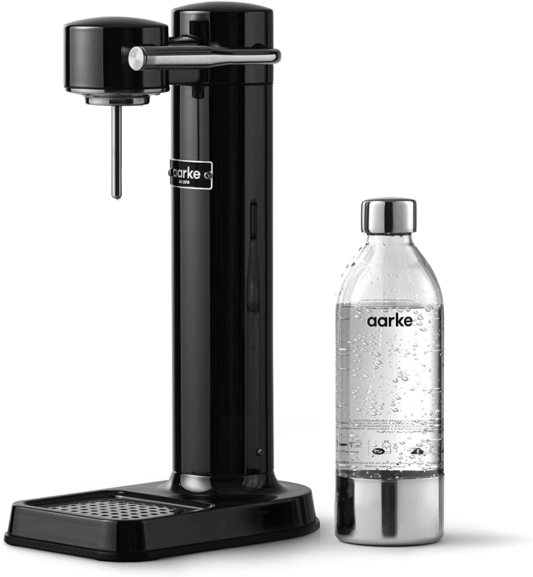 aarke Carbonator 3 Sparkling Water Maker , AAC3-Black Chrome