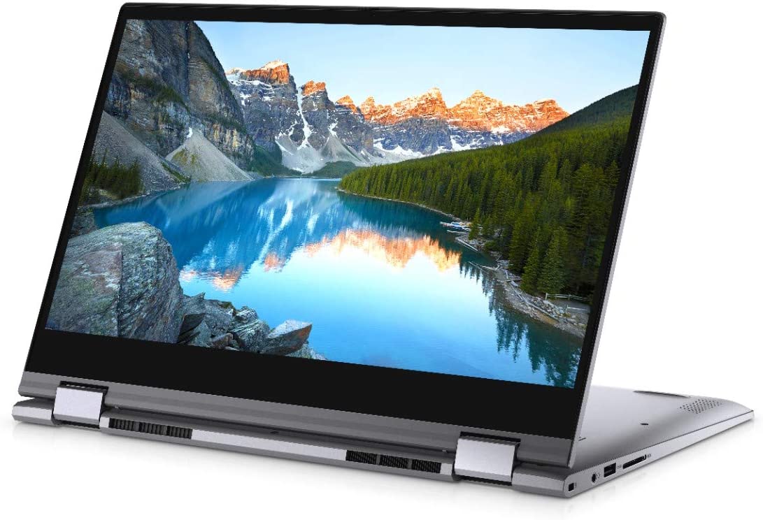 Dell Inspiron 14 5406 Convertible Laptop 11Th Gen Intel Core I3-1115G4 14 Inch FHD Touchscreen 256GB SSD 4GB RAM Intel UHD Graphics Win 10 Home ENG AR Kb - Grey