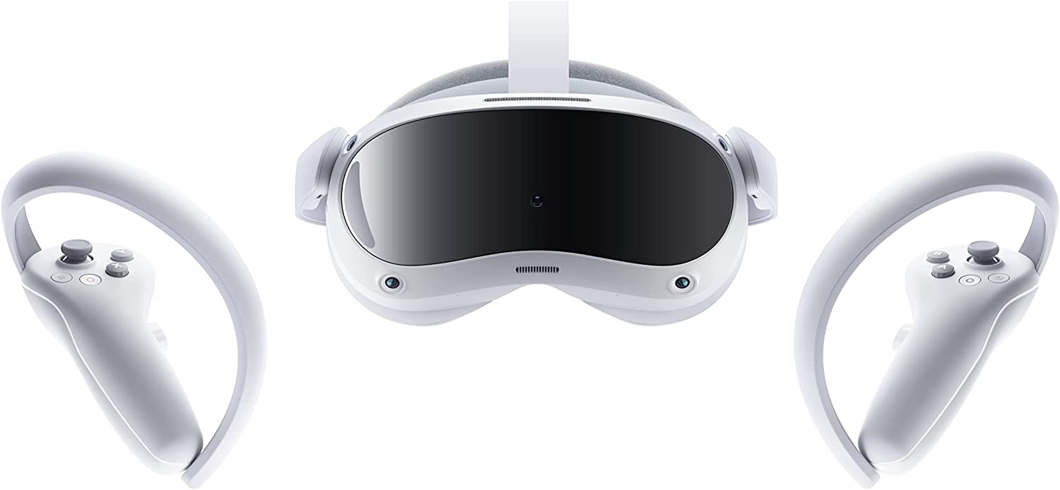 PICO 4 All-in-One VR HeadsetIt might be small, but wearing it makes a big difference Balanced design, easy to wearThe balanced design means that the weight of the PICO 4 is evenly distributed to the front and the rear. The center of gravity fits snugly up