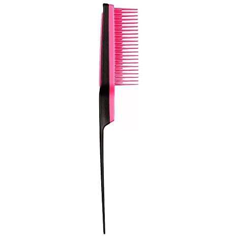 T.T Back Combing Pink EmbraceHair CareBack-Combing Hairbrush Pink Embrace Our Back-Combing Hairbrush is designed for everyday styling on all hair types and lengths, offering height, texture and long-lasting volume with minimal damage and breakage. The uni