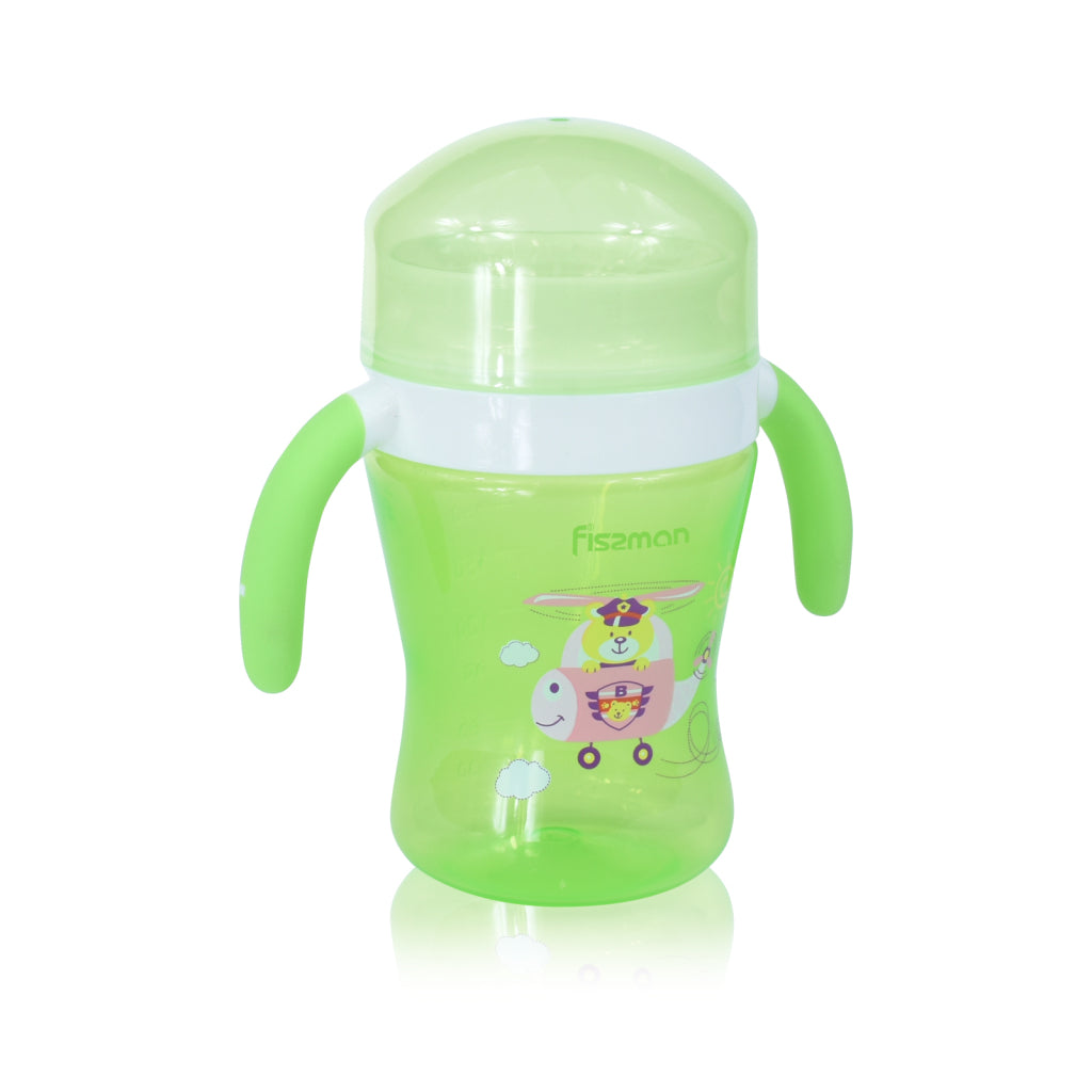 FISSMAN Food Grade Plastic Toodler Training Cup/Light Green Baby Drinking Bottle 240mlNursing & Feeding6899 Training cup 240 ml GREEN (plastic)