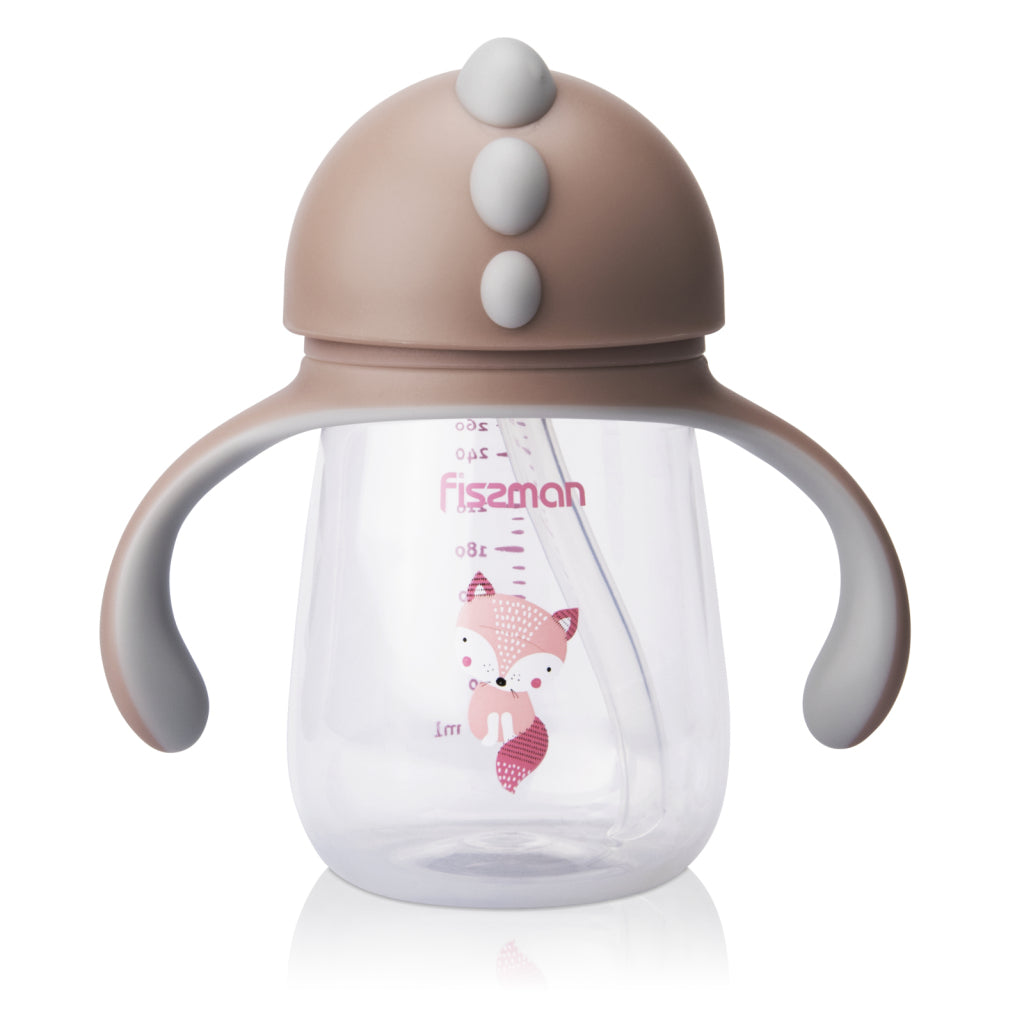 FISSMAN Food Grade Plastic Toddler Training Cup/Baby Brown Fox Drinking Bottle 260mlNursing & Feeding6903 Training cup 260 ml (plastic)