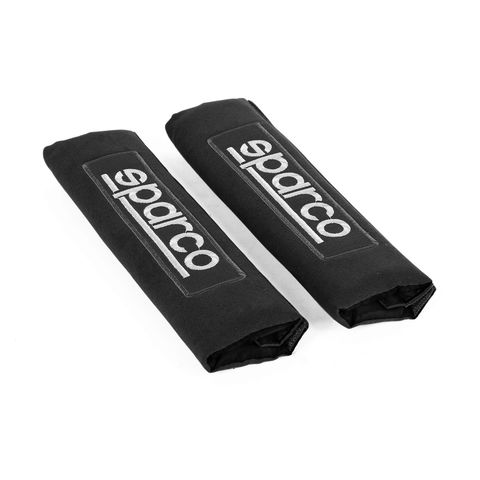Sparco Seat Belt Pads SetCar AccessoriesMaterial: 100% Polyester. Dimensions: 240 x 65 mm. Easy and secure attachment. Sparco logo detail. Completes the look of your car's interior. Provides extra padded comfort and prevents uncomfortable chaffing from th