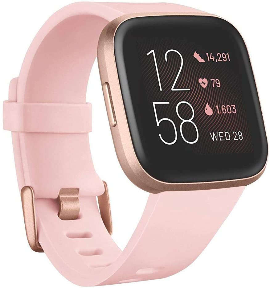 Fitbit Versa 2 Fitness Wristband With Heart Rate Tracker