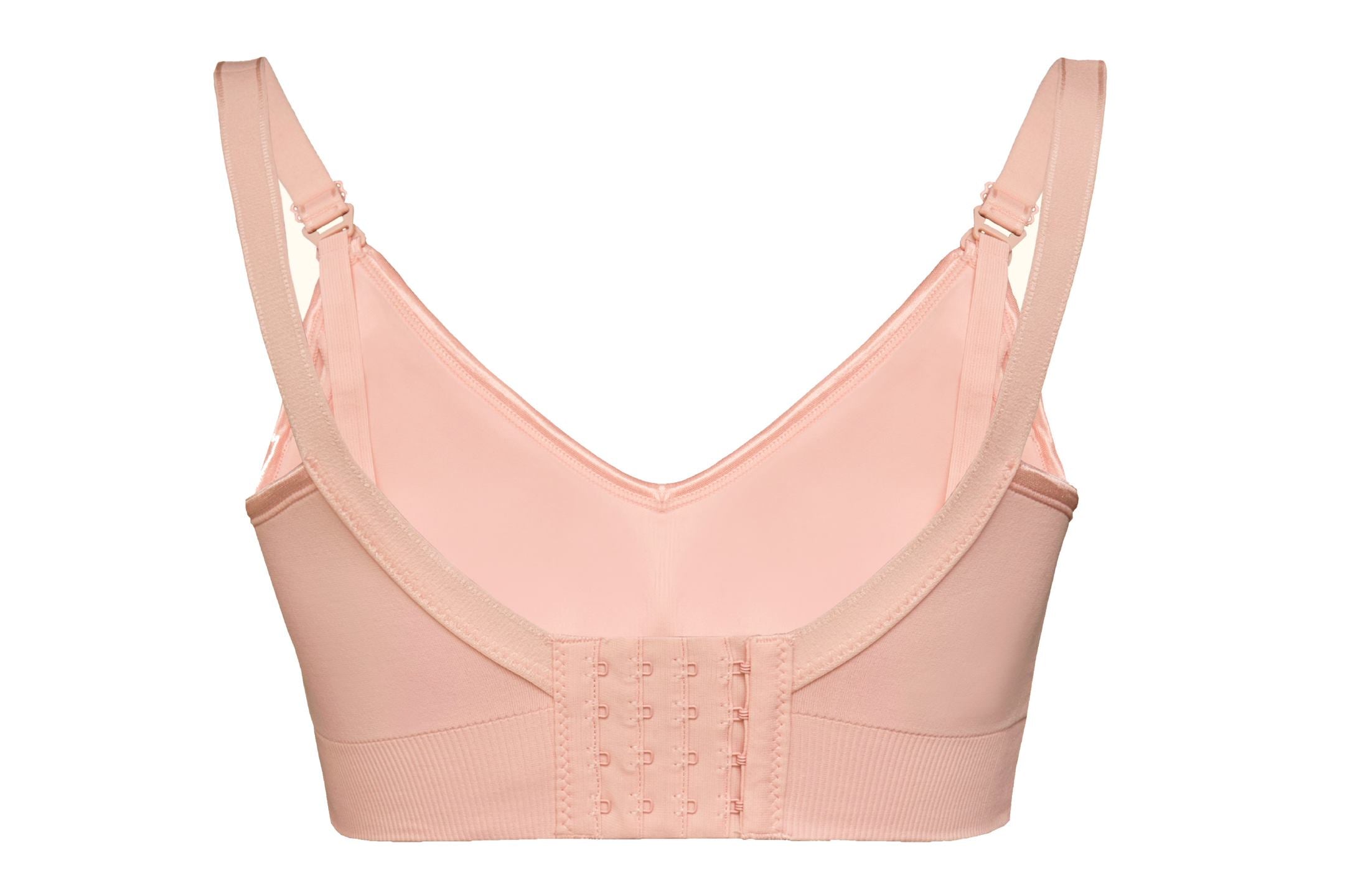 Okus - Original Seamless Maternity BraNursing & FeedingUltimate seamless,Smooth and Gentle to your skin, no any irritation. The luxuriously soft fabric molds to your changing shape, so that you can wear it throughout pregnancy and nursing.4 rows back clos