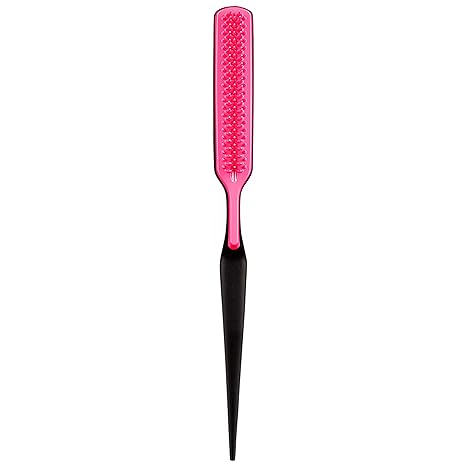 T.T Back Combing Pink EmbraceHair CareBack-Combing Hairbrush Pink Embrace Our Back-Combing Hairbrush is designed for everyday styling on all hair types and lengths, offering height, texture and long-lasting volume with minimal damage and breakage. The uni