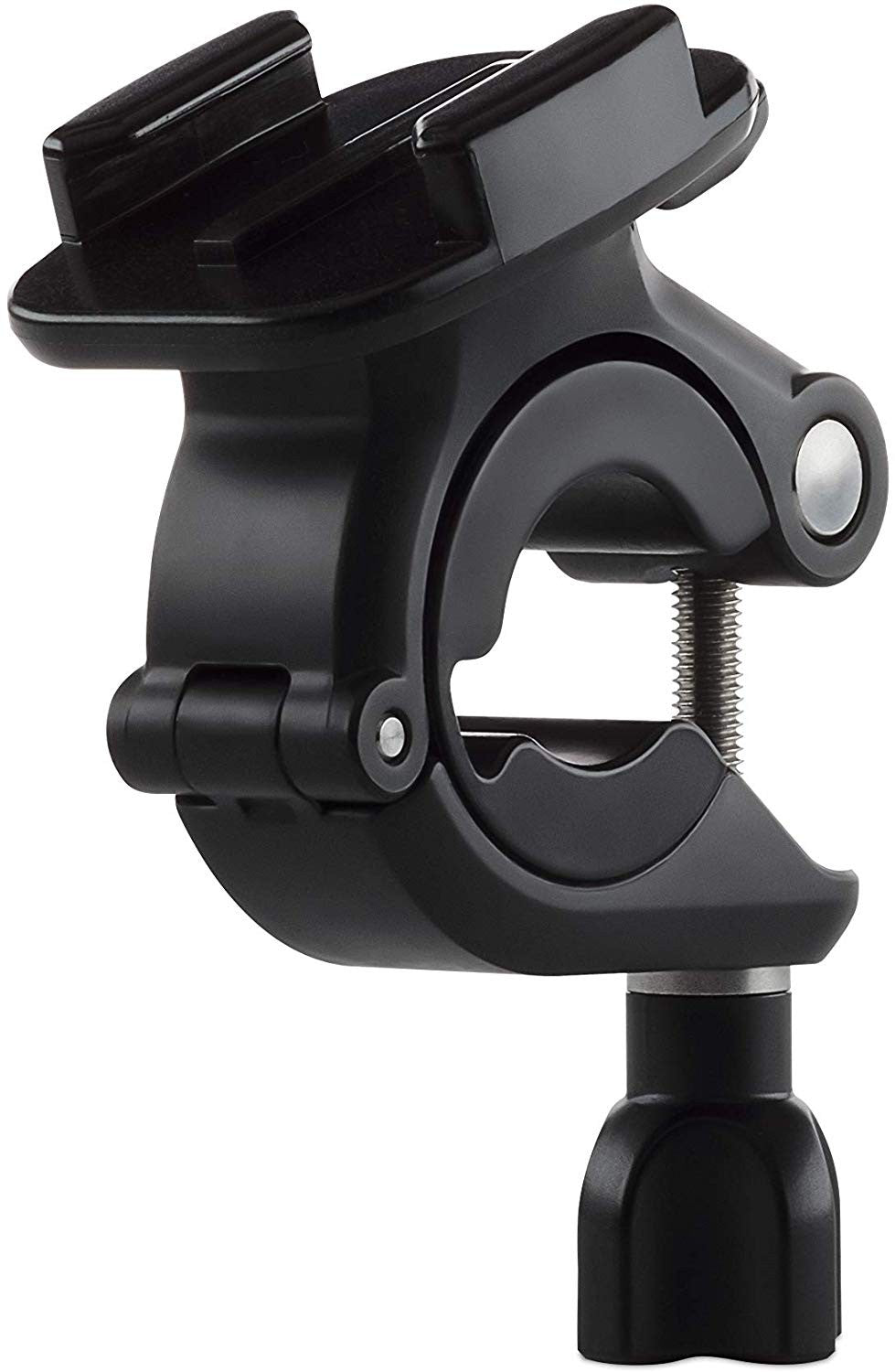 GoPro Handlebar SeatpostCamera AccessoriesMount your GoPro to handlebars, seatposts, ski poles and more. The hinged, non-slip design easily clamps to different mounting locations or secures to a pole or pipe to create a handheld boom. The mounting buckle