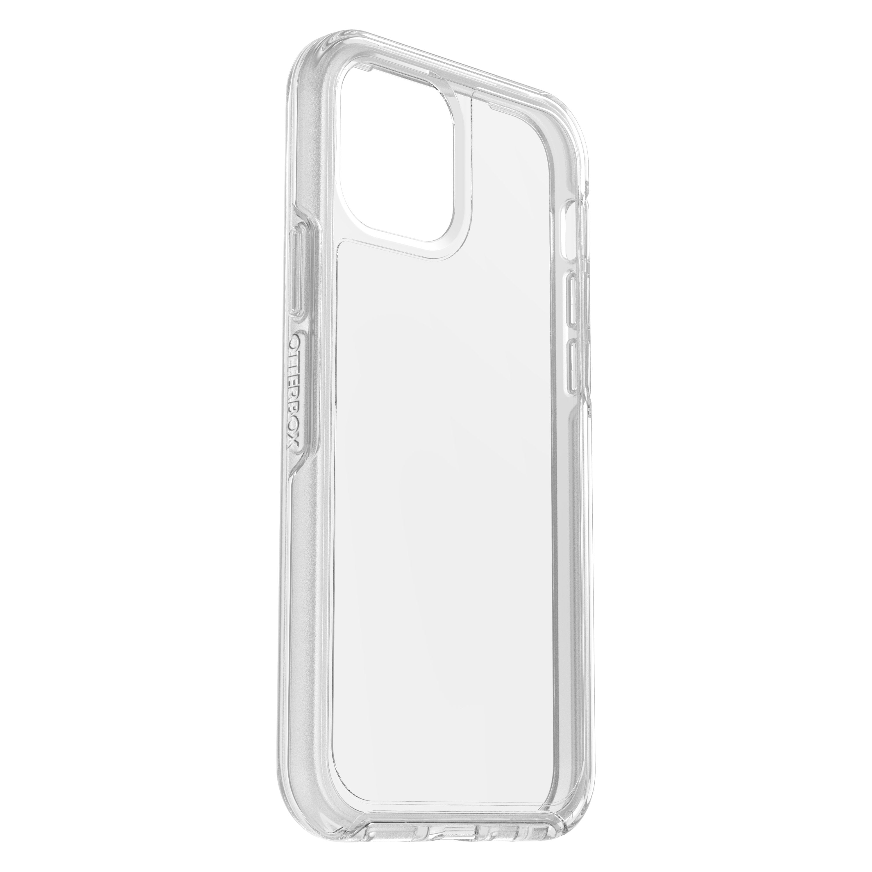 OtterBox Apple iPhone 12 / 12 Pro SYMMETRY Clear case - Slim and Lightweight Cover w/ Military Grade Drop Protection, Wireless Charging Compatible - Clear