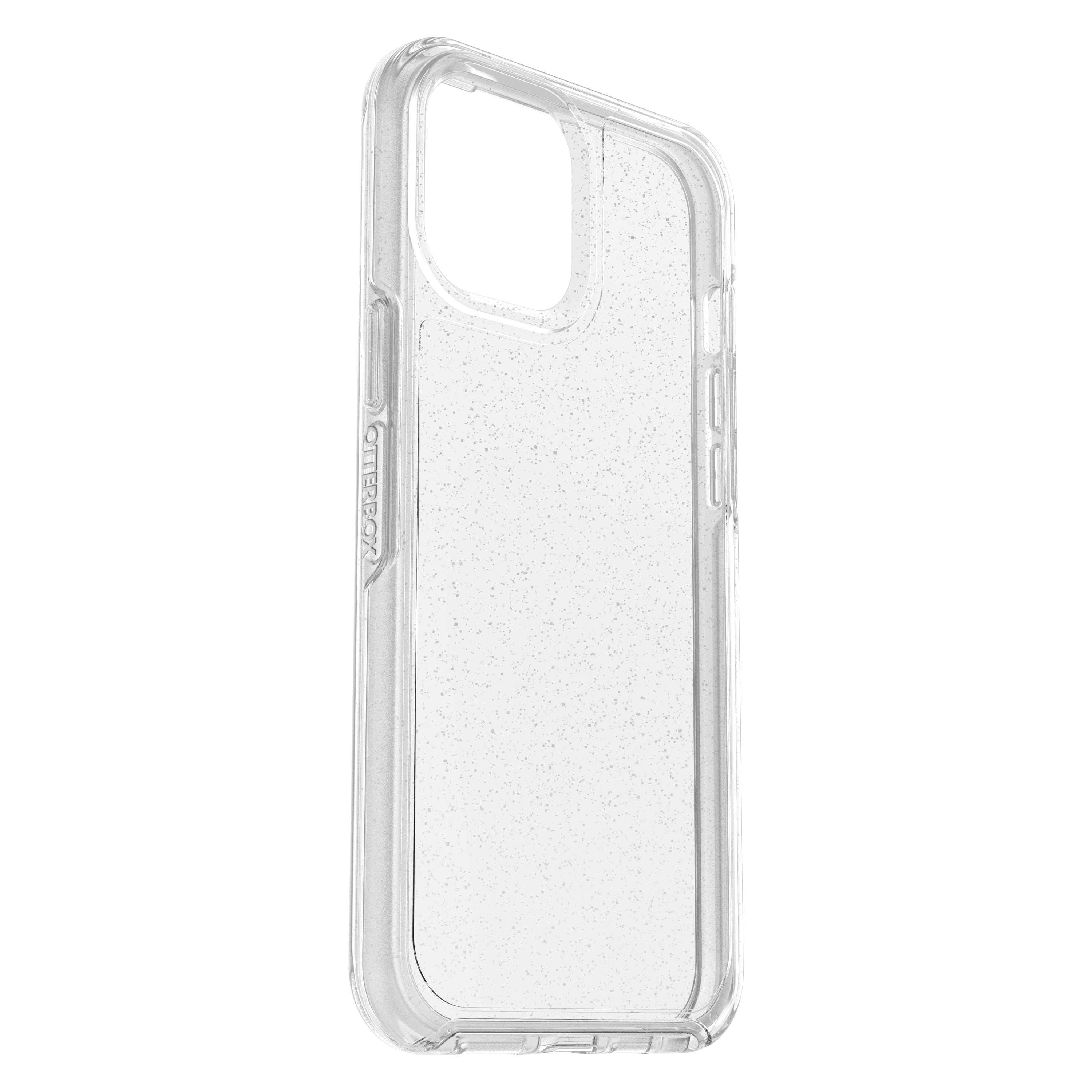 OtterBox Apple iPhone 12 Pro Max SYMMETRY Clear case - Slim and Lightweight Cover w/ Military Grade Drop Protection, Wireless Charging Compatible - Stardust