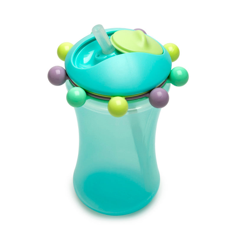 Melii Abacus Straw Sippy Cup - 2 Pack (Turquoise & Green)Nursing & FeedingWe put our fun Melii spin (no pun intended) on a sippy cup! These sippy cups double as fun toys - your little one can have fun spinning, counting and playing with the multicolored b