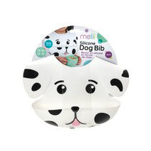 Melii Silicone Bib - Dog DalmationNursing & FeedingWith our Silicone Dog Bib your little one can eat (and stay clean!) in adorable style! Our playful, cute puppy bib is waterproof and makes feeding and mealtime fun! Made of soft high-quality 100% food gra