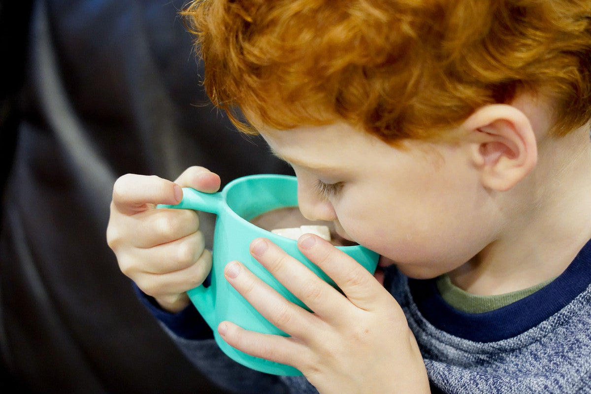 Melii Silicone Bear Mug - 2 Pack (Mint & Turquoise)Nursing & FeedingWe are parents whose energy is fueled by an abundance of caffeine! This mug was designed for kids who love to pretend that they’re drinking coffee just like grownups (let’s be honest it’s
