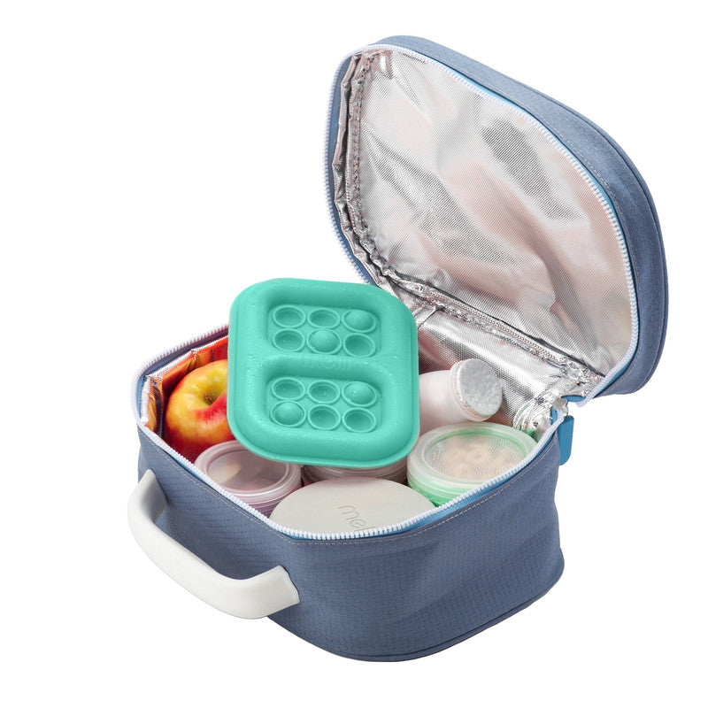 Melli Silicone Pop-It Ice Pack TurquoiseIs it an ice pack? Is it a toy? It’s both!! Have fun popping and squishing the silicone bubbles on our pop-it ice pack! Great for kids who love fidget and sensory toys but also need to keep their meals cool and fres