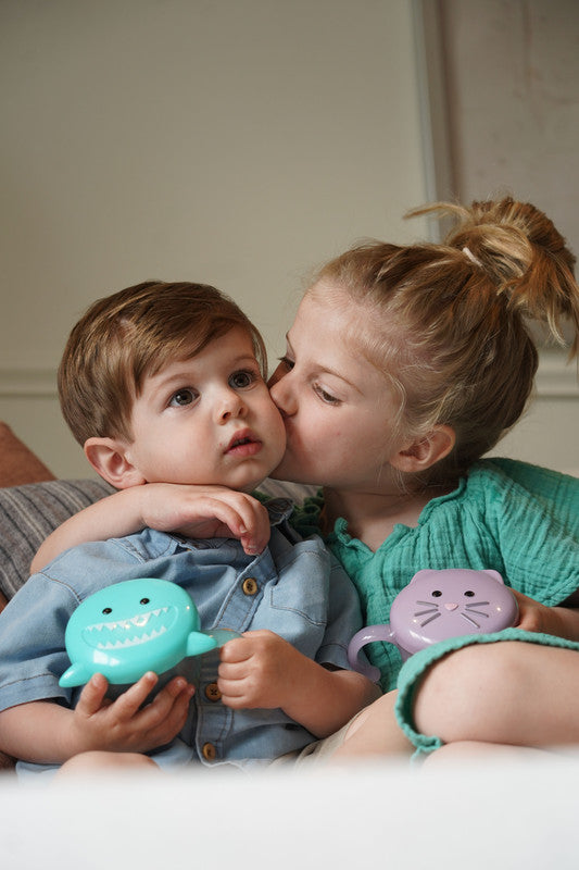 Melii Snack Container with Finger Trap - Purple CatNursing & FeedingYour toddler and kids can carry and store snacks in adorable style! This kid-sized, cute animal themed, playful, food storage container makes snacking fun which encourages independent sna