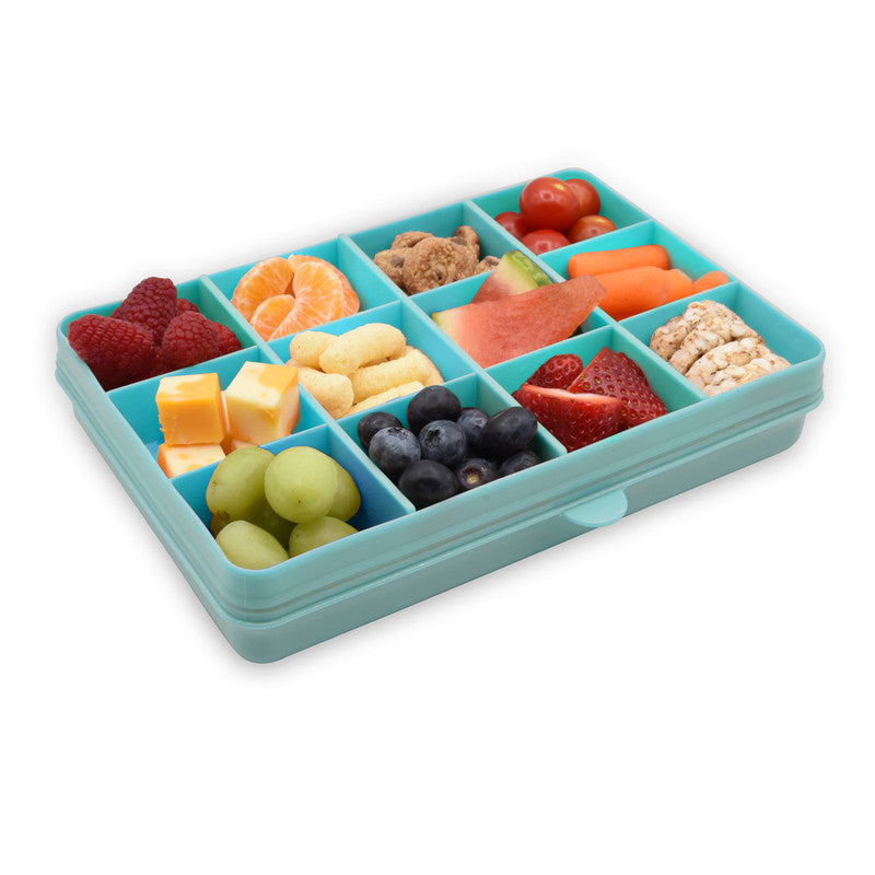 Melii Snackle Box with Removable Divider - 4 oz TurquoiseNursing & FeedingThe Snackle Box is the perfect companion for busy parents and adventurous kids who love snacks on the go. Inspired by the design of a tackle box, this innovative snack container fea