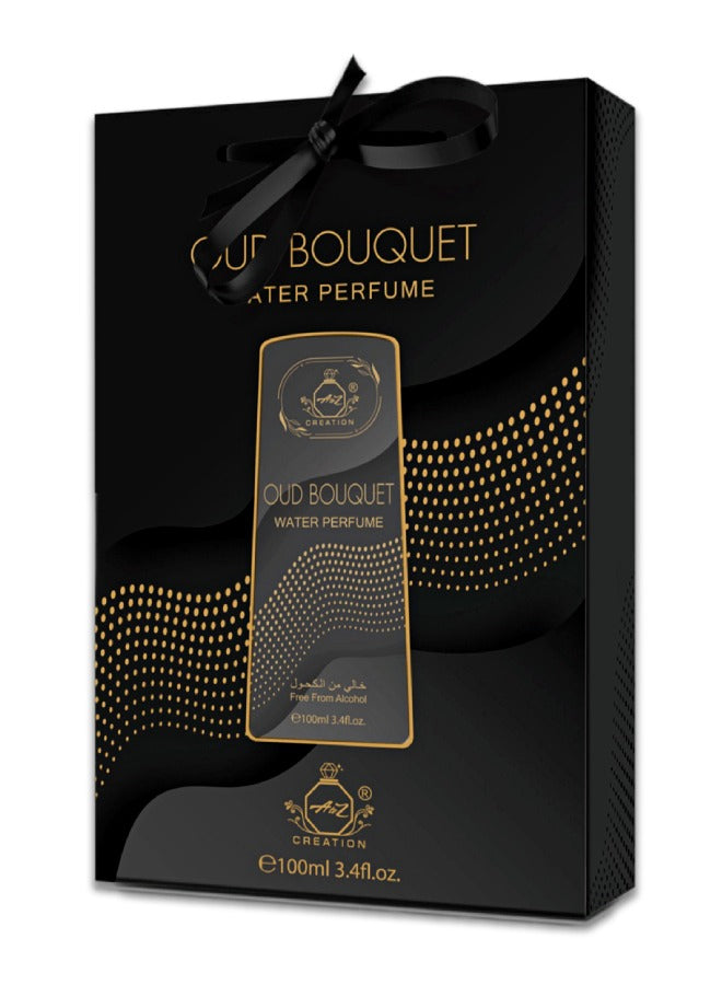 A to Z Creation Oud Bouquet Water Perfume 100ml (unisex)Perfumes & FragrancesTop notes of the composition of the new fragrance Oud Bouquet provides a unique spicy flavor of saffron, announcing rose petals in the heart combined with woody accords of oud an