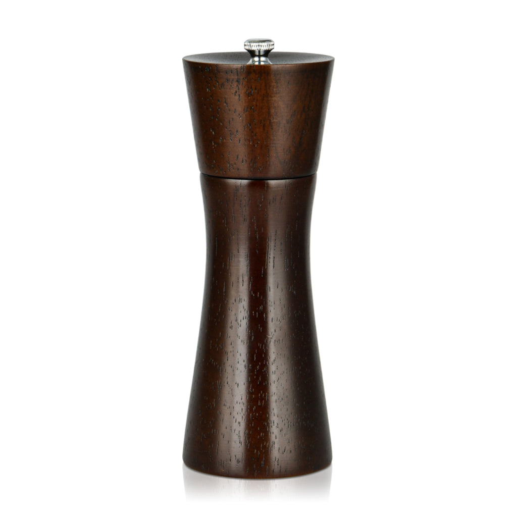 FISSMAN Rook Shape Salt & Pepper Mill Rubber Wood Body with Ceramic Grinder 16cmKitchen StorageRook shape Pepper mill 16x5.5 cm (Rubber wood body with S/S grinder) An experienced culinary expert knows that freshly ground spices have a unique bright aroma
