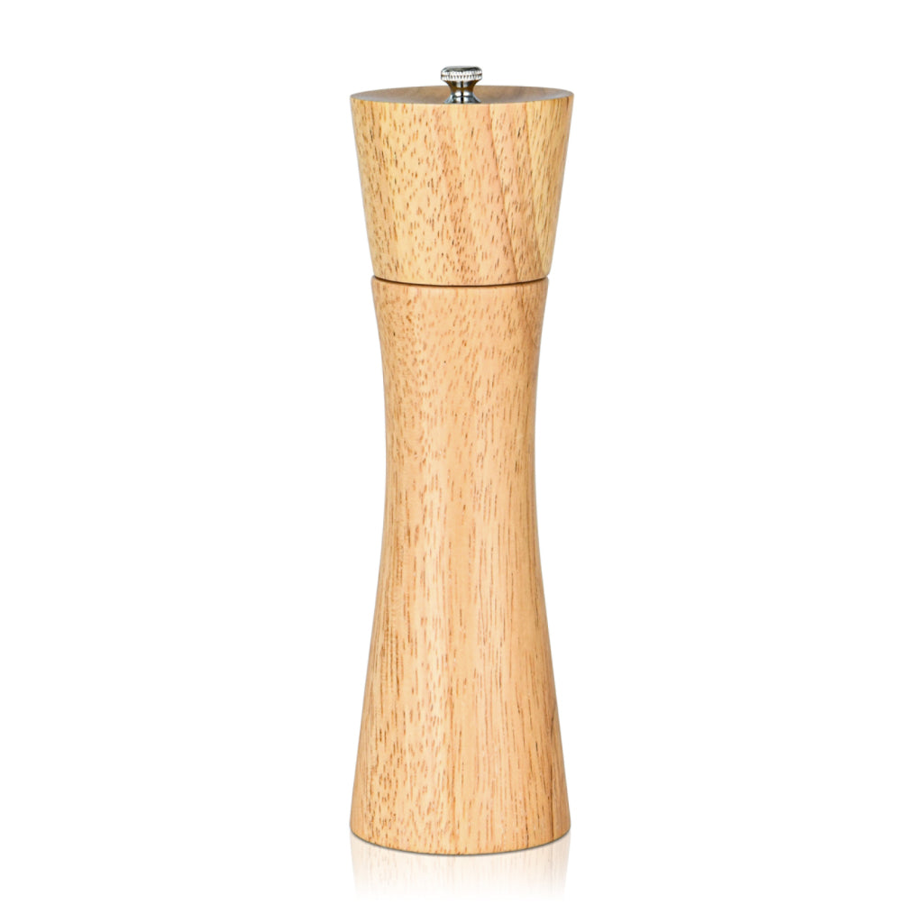 FISSMAN Rook Shape Salt & Pepper Mill 21cm Rubber Wood Body with Ceramic GrinderKitchen StorageRook shape Salt & pepper mill 21x6 cm (Rubber wood body with ceramic grinder) An experienced culinary expert knows that freshly ground spices have a unique brig