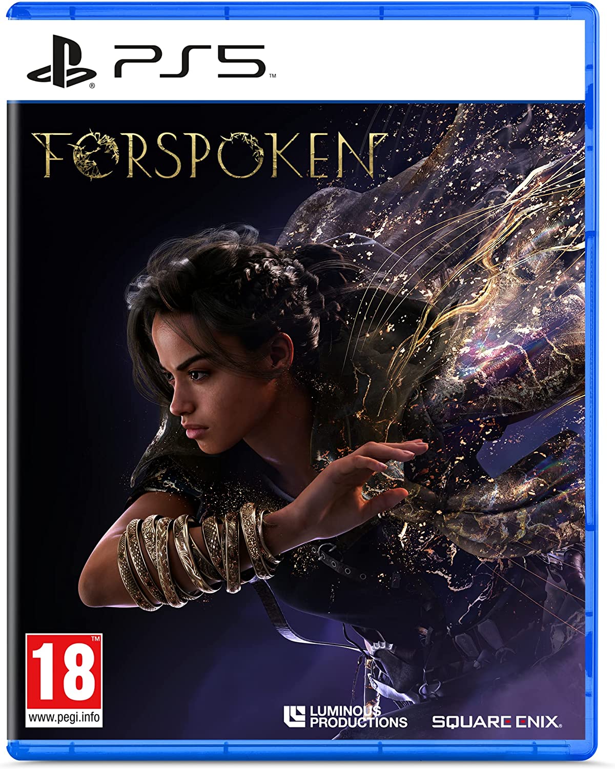 Forspoken Standard Edition English - PS5Video GamesLose yourself in a thrilling tale about Frey Holland as she discovers where she belongs in the world. Forspoken is an action RPG that follows the journey of Frey, a young New Yorker transported to the bea