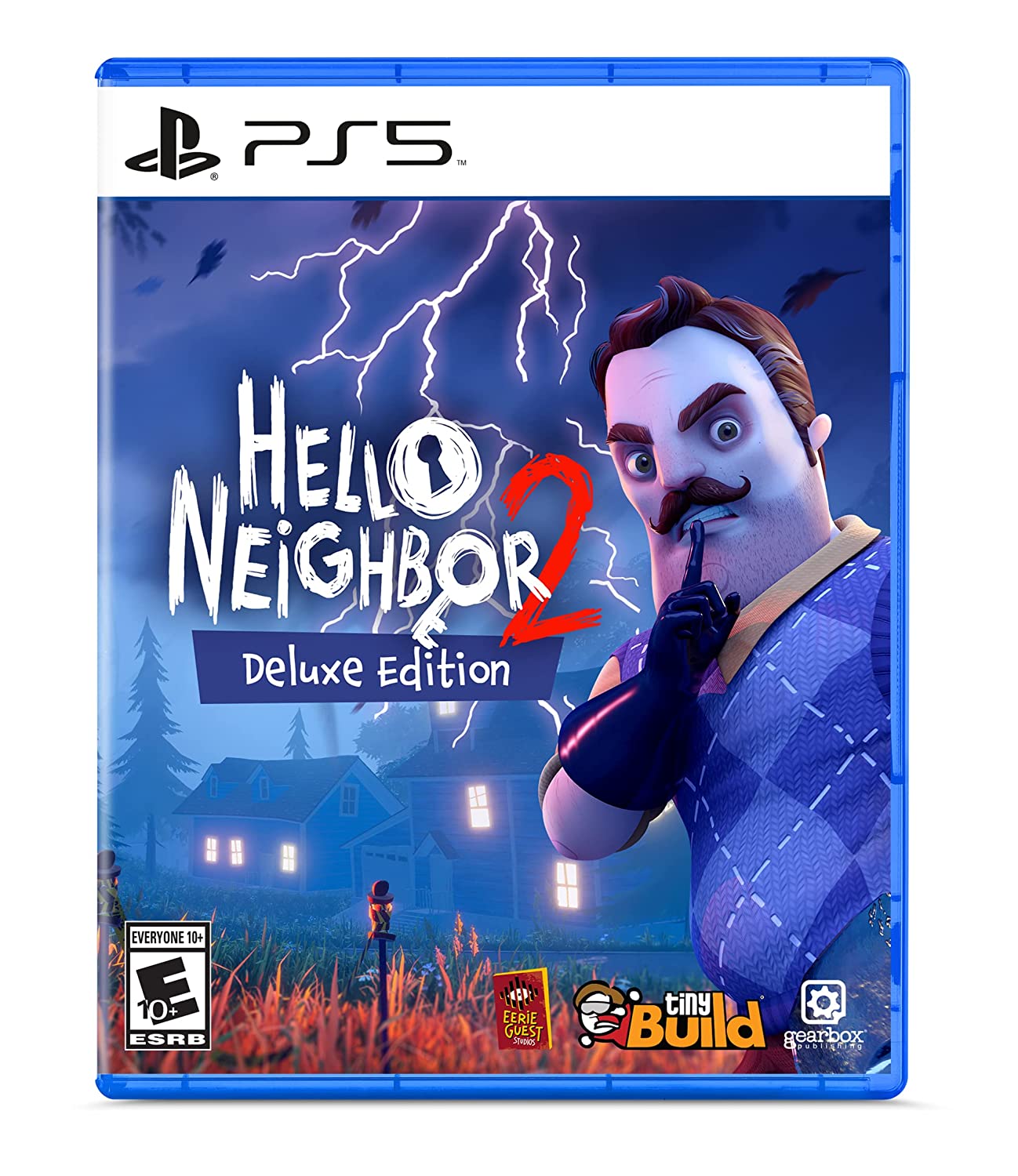 Hello Neighbor 2 Deluxe Edition - PlayStation 5Video GamesThink you can trust your neighbors? Think again. Hello Neighbor 2 is a stealth horror game about uncovering your creepy neighbor’s secrets. You are a journalist looking to solve the Neighbor’s case