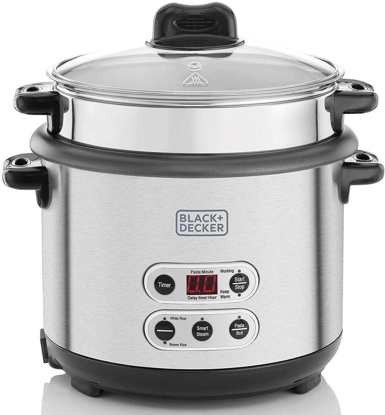 Black and Decker RC650-B5 3 Cup Rice Cooker 220 240 Volts