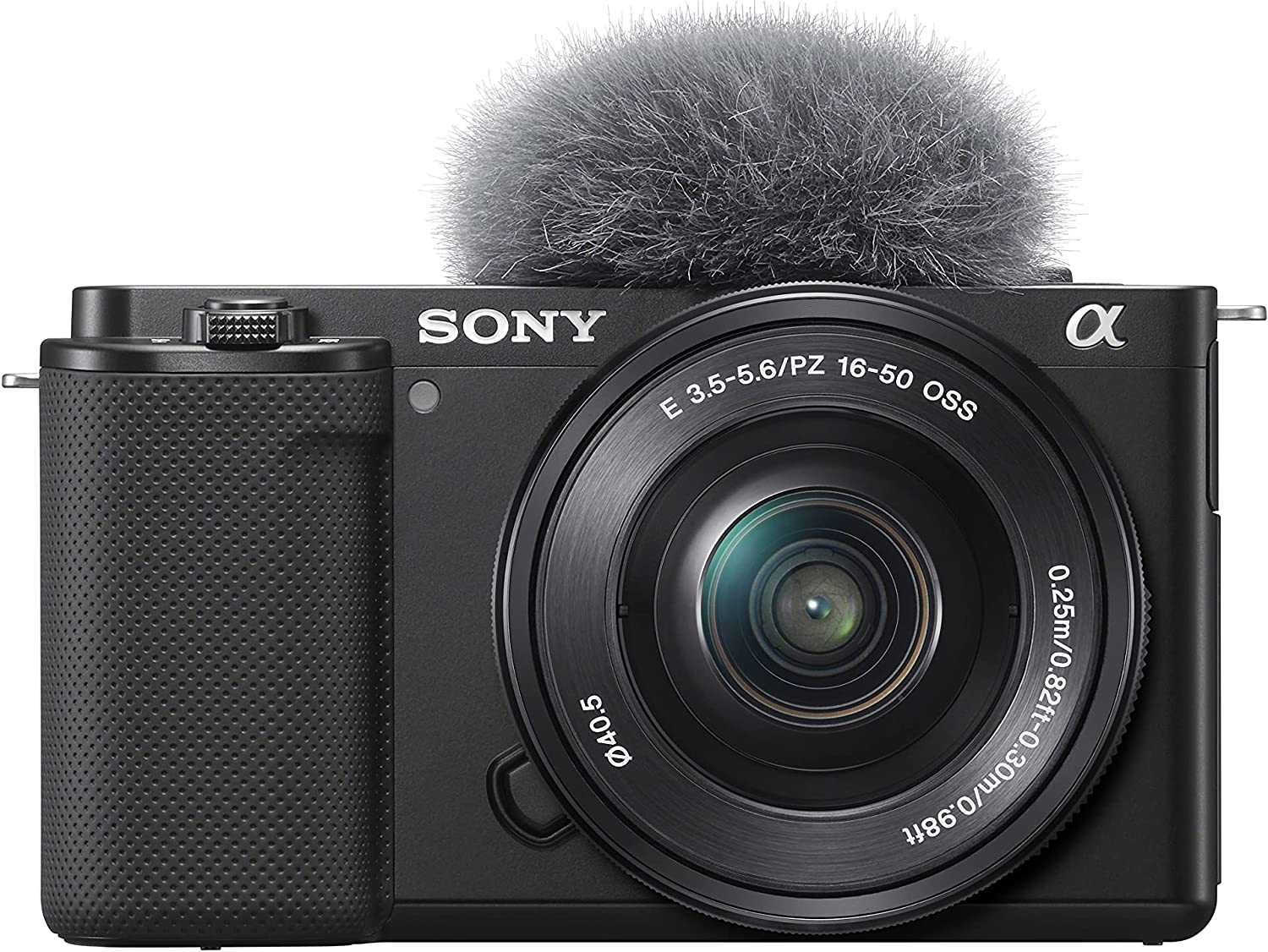 Sony Alpha ZV-E10 | Interchangeable-Lens Video Camera with 16-50mm f/n Power Zoom Kit LensCamerasCapture more of your world Choose how you see the world, and pick the lens that matches your style Choose just the right lens from Sony's extensive range of E