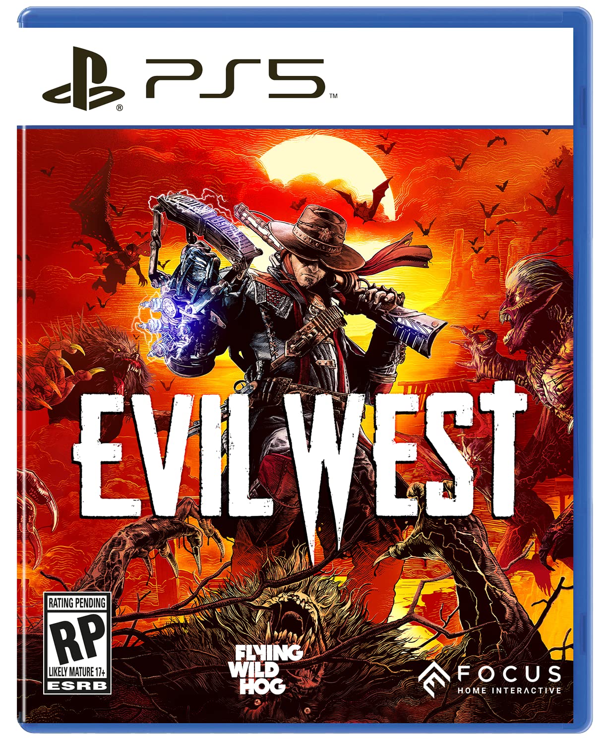 Evil WestVideo GamesEvil never sleeps… but it bleeds.A dark menace consumes the American frontier. As one of the last agents in a top-secret vampire-hunting institute, you are the final line between humanity and a deep-rooted terror that now emerges from