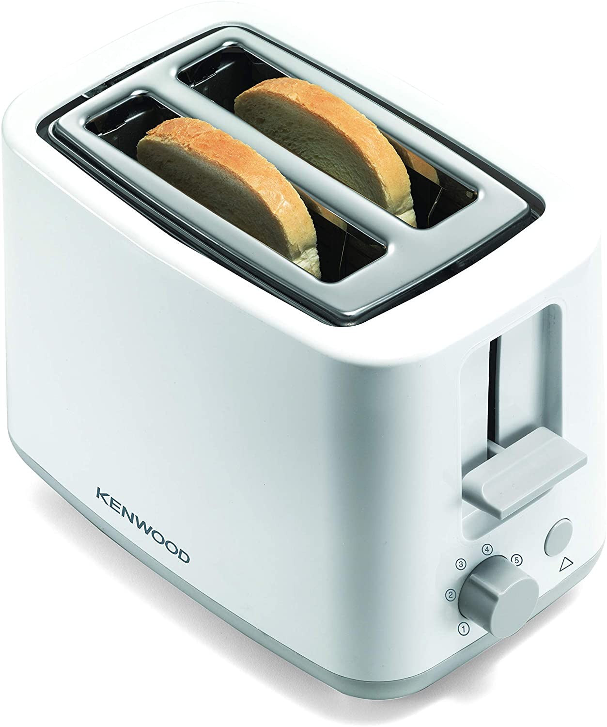 Kenwood 2 Slice Toaster - TCP01.AOWHHome AppliancesThe Kenwood 2 Slice is a solidly built toaster that reliably fulfills its duties in the kitchen! The thermostat can be adjusted to personal taste and the practical Peek-and-View function allows you to che