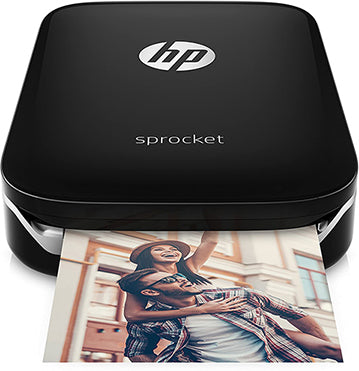 HP Sprocket Photo Printer - BlackPrinters & ConsumablesWith the HP Sprocket Photo Printer, print photos from your smartphone or tablet as easily as you post them. Make time with friends more memorable with instantly sharable 2 x 3-inch (5 x 7.6 cm) snapsh